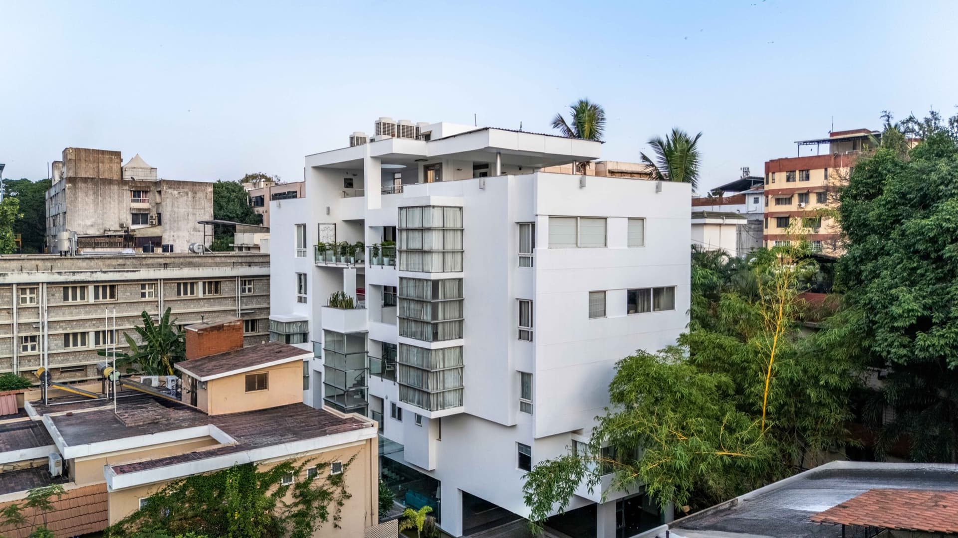 Exterior facade of The Pentouz Lavelle Road